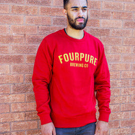 Red College Jumper