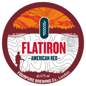 Flatiron American Red 32oz Crowler