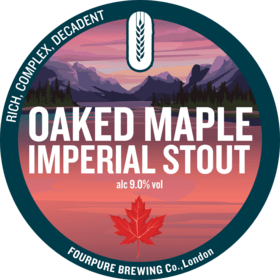 Oaked Maple Imperial Stout 32oz Crowler